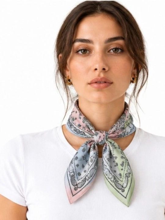 Bandana, turk mahsuloti, o‘lchami 50x50 - 
