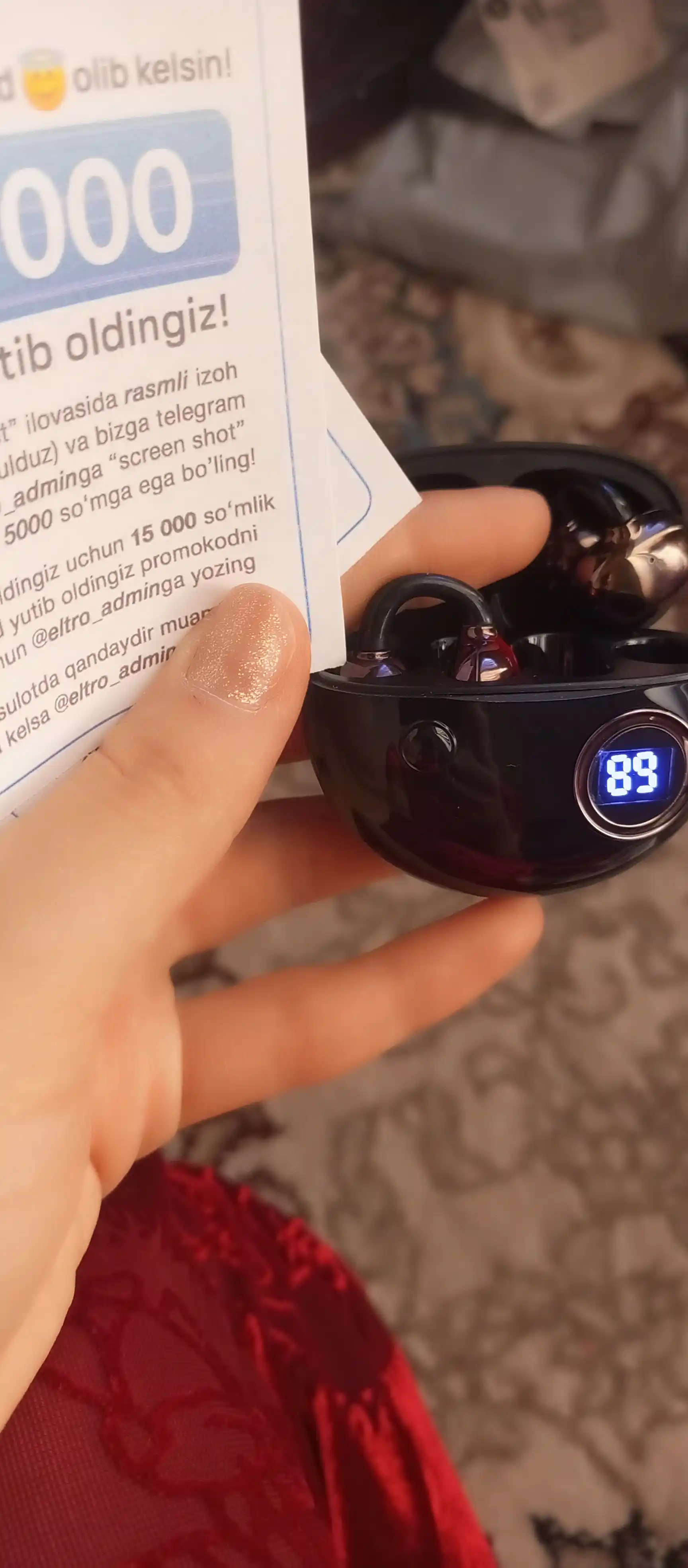 TWS Clip-210 simsiz quloqchinlari, ochiq turdagi, Bluetooth 5.4, sport quloqchinlari