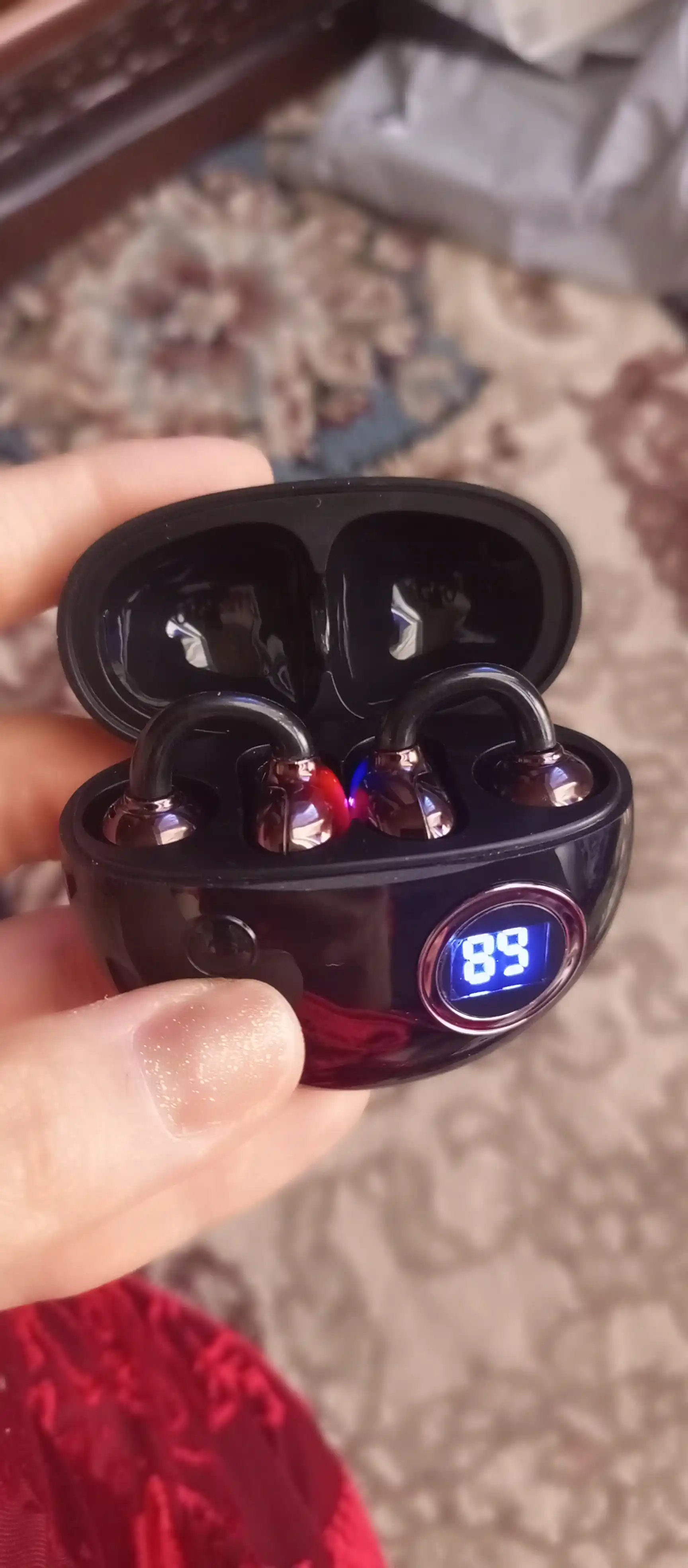 TWS Clip-210 simsiz quloqchinlari, ochiq turdagi, Bluetooth 5.4, sport quloqchinlari