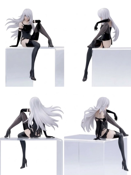Аниме фигурка, черная Nier Automata A2 Йорха, для декорации и коллекционирования