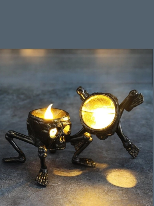 Xellouin uchun LED o'rgimchak sham