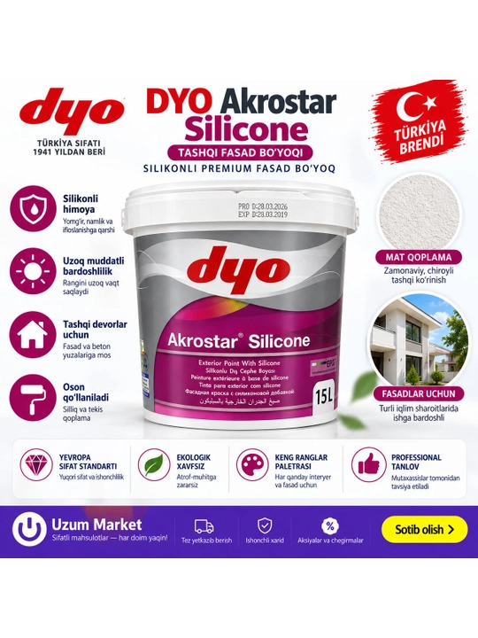 DYO Akrostar Silicone - 