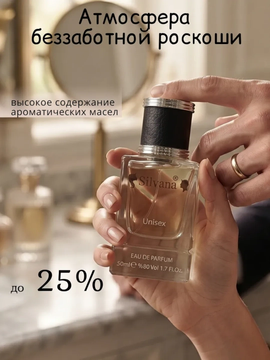 Parfyumlangan suv ayollar va erkaklar uchun, Symphony Louis Vuitton, Silvana №U206