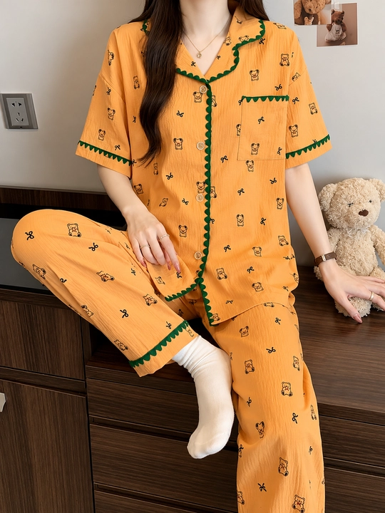 Ayollar pijamasi, ishton bilan