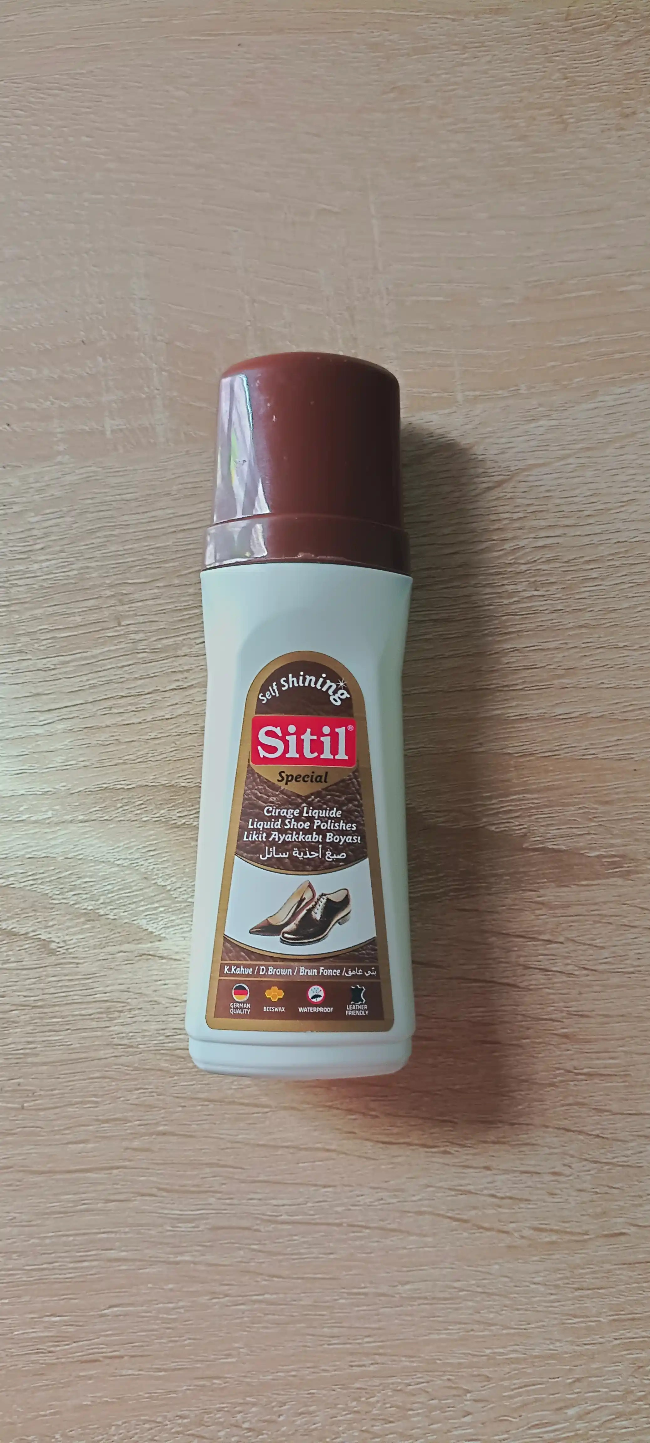 Oyoq kiyimlari uchun suyuq bo'yoq Sitil, jigarrang, 80 ml