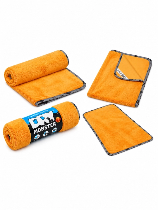 Микрофибра для сушки кузова Dry Monster, полотенце для машины, тряпка для мойки авто