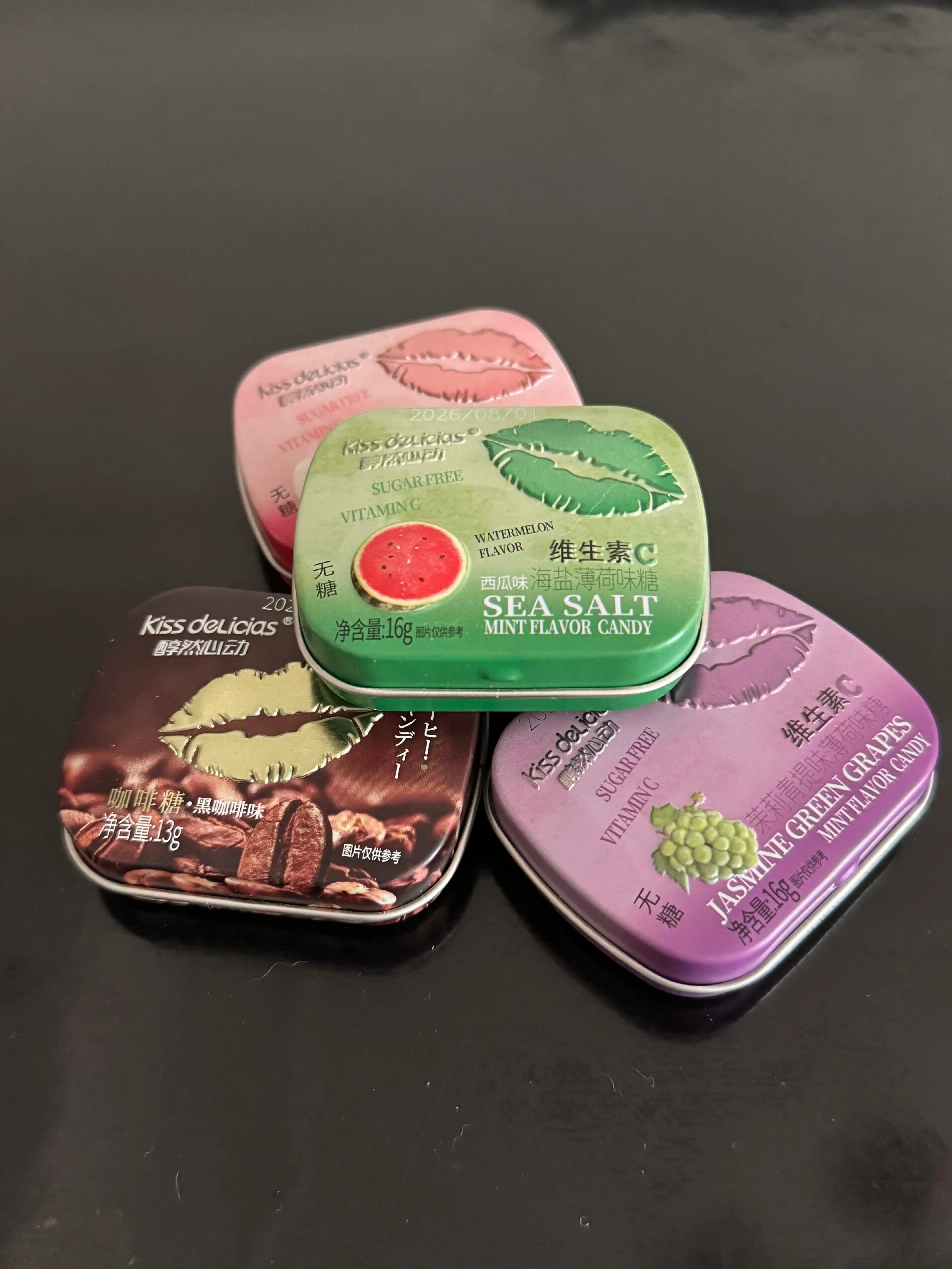 Конфеты Kiss Delicias , без сахара, освежает дыхание