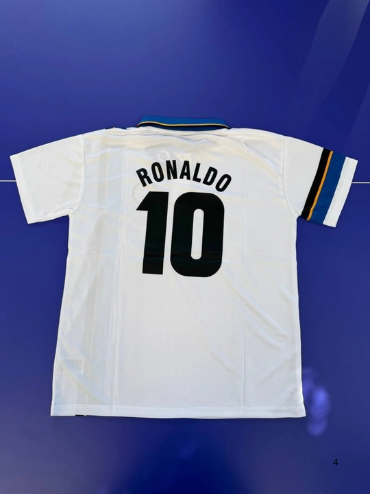 Futbol Forma Retro Maldini Carlos Messi Ronaldo Del Piero Neymar Beckham S dan XXL gacha - 
