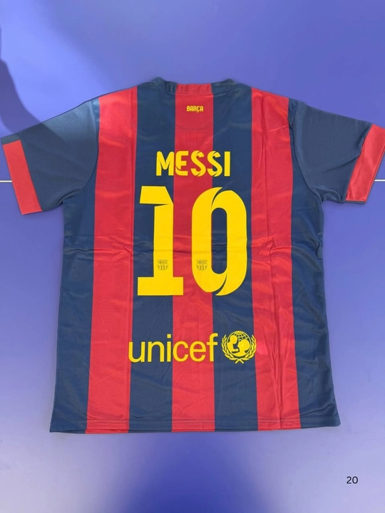 Futbol Forma Retro Maldini Carlos Messi Ronaldo Del Piero Neymar Beckham S dan XXL gacha - 