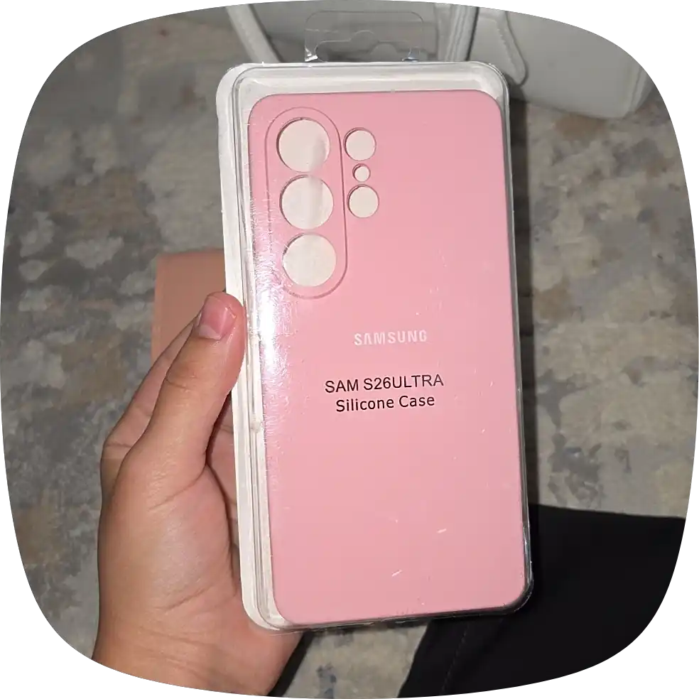 Samsung Galaxy S24, S25, S26 va Ultra modellari uchun yuqori sifatli silikon qoplamalar