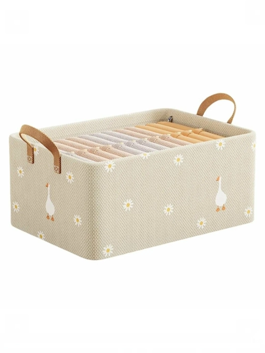 Kiyimlar uchun matoli organayzer 47×28×20 sm — shkaf va garderob uchun