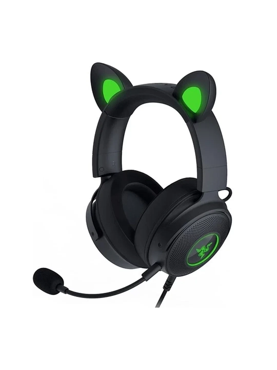 Проводная гарнитура Razer Kraken Kitty V2 Pro Black, USB, RGB, 3в1 ушки, 7.1, с гарантией