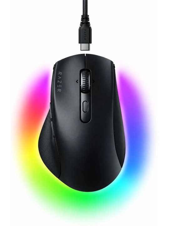 Мышка беспроводная Razer Pro Click V2, 30000 DPI, Bluetooth, 2.4 ГГц, USB-C