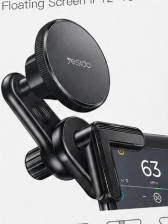 Держатель для телефона YESIDO C213, магнитный, для автомобиля, вращение 360°