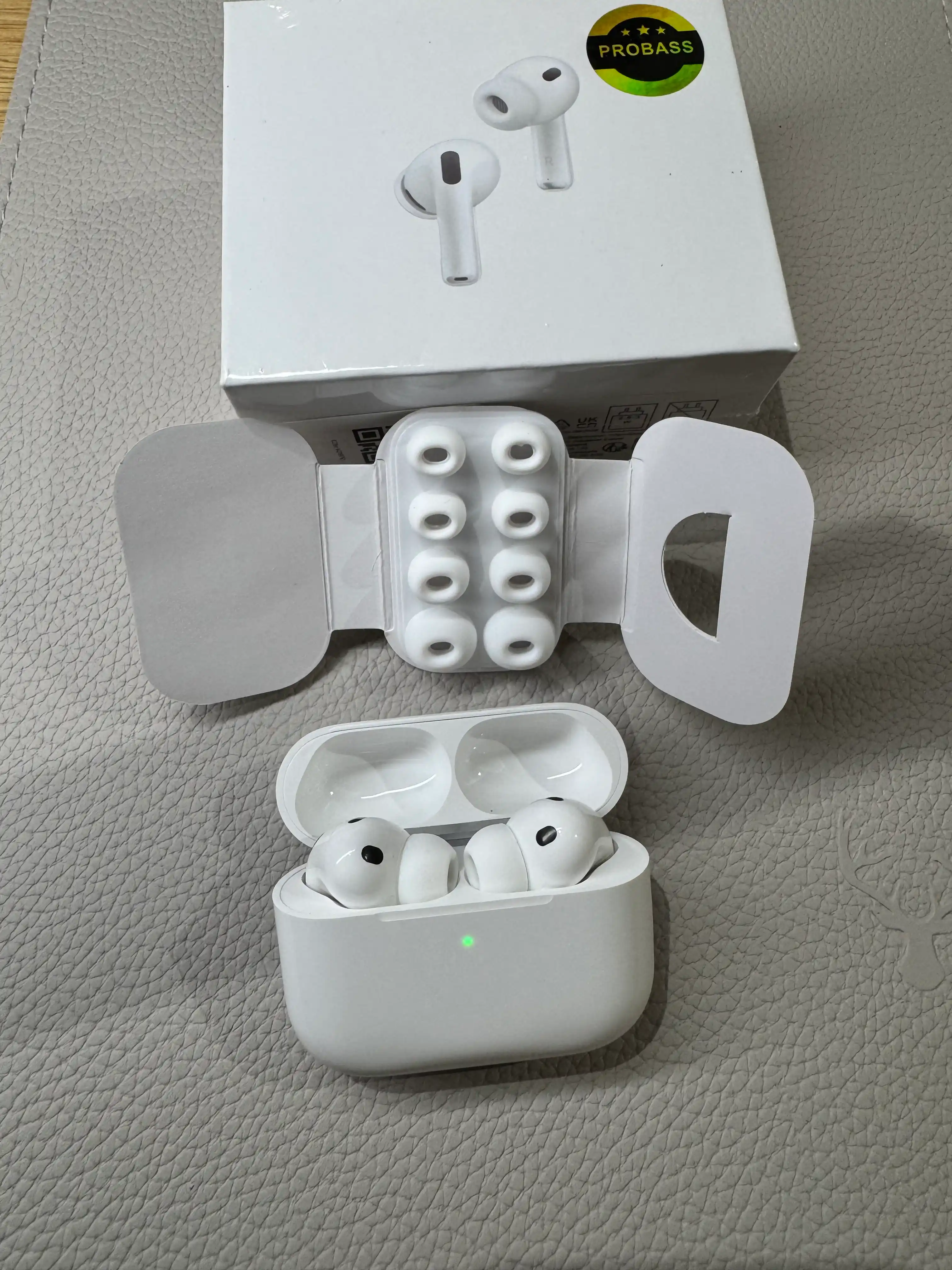 Simsiz quloqchinlar Pods Pro 3, iPhone va Android uchun naushnik sensorli (+bonus sovg'a)