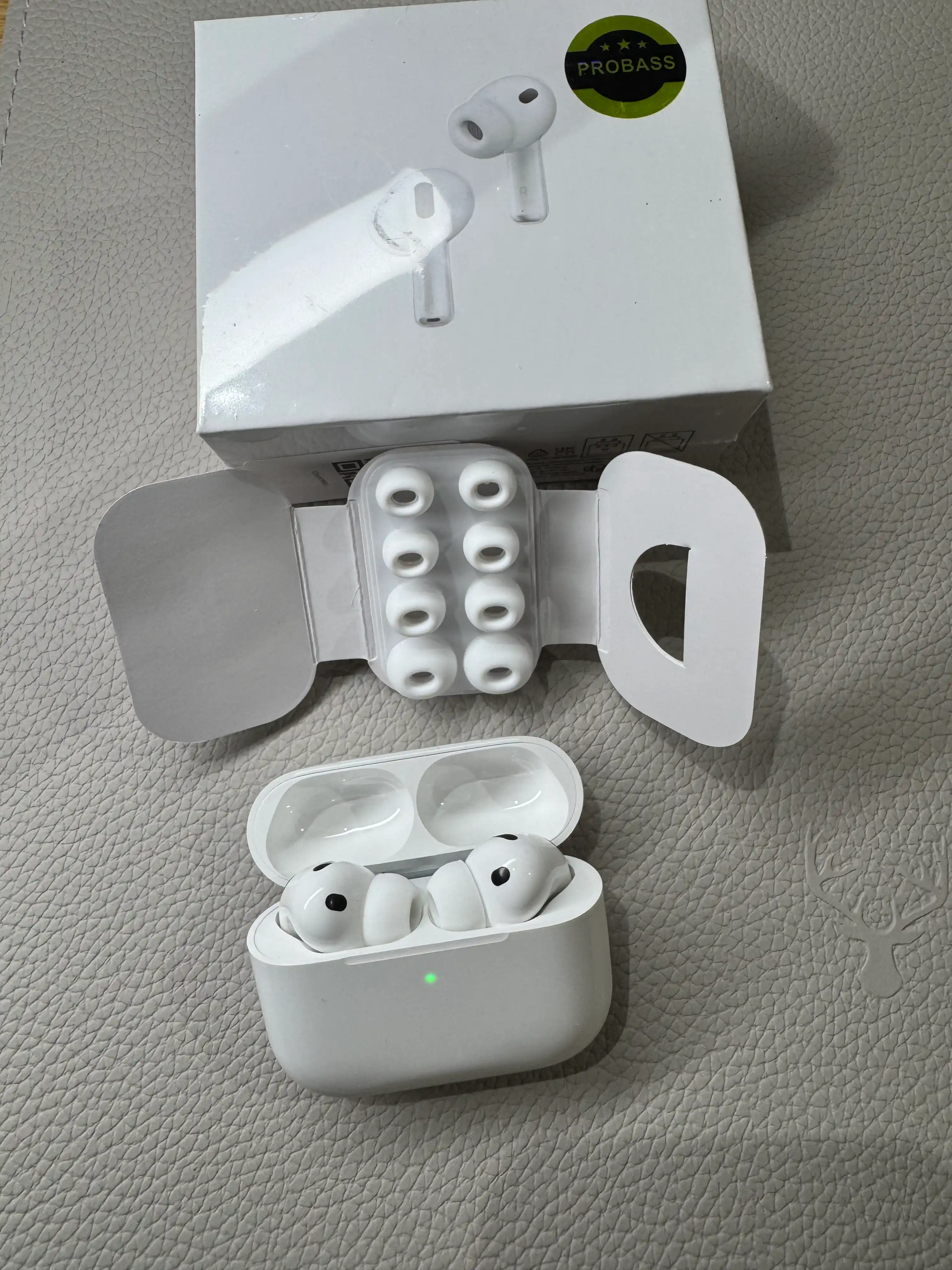 Simsiz quloqchinlar Pods Pro 3, iPhone va Android uchun naushnik sensorli (+bonus sovg'a)