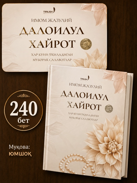 Далоилул Хайрот — Имам Джазули, благословенные салаваты на каждый день, 240 страниц - 