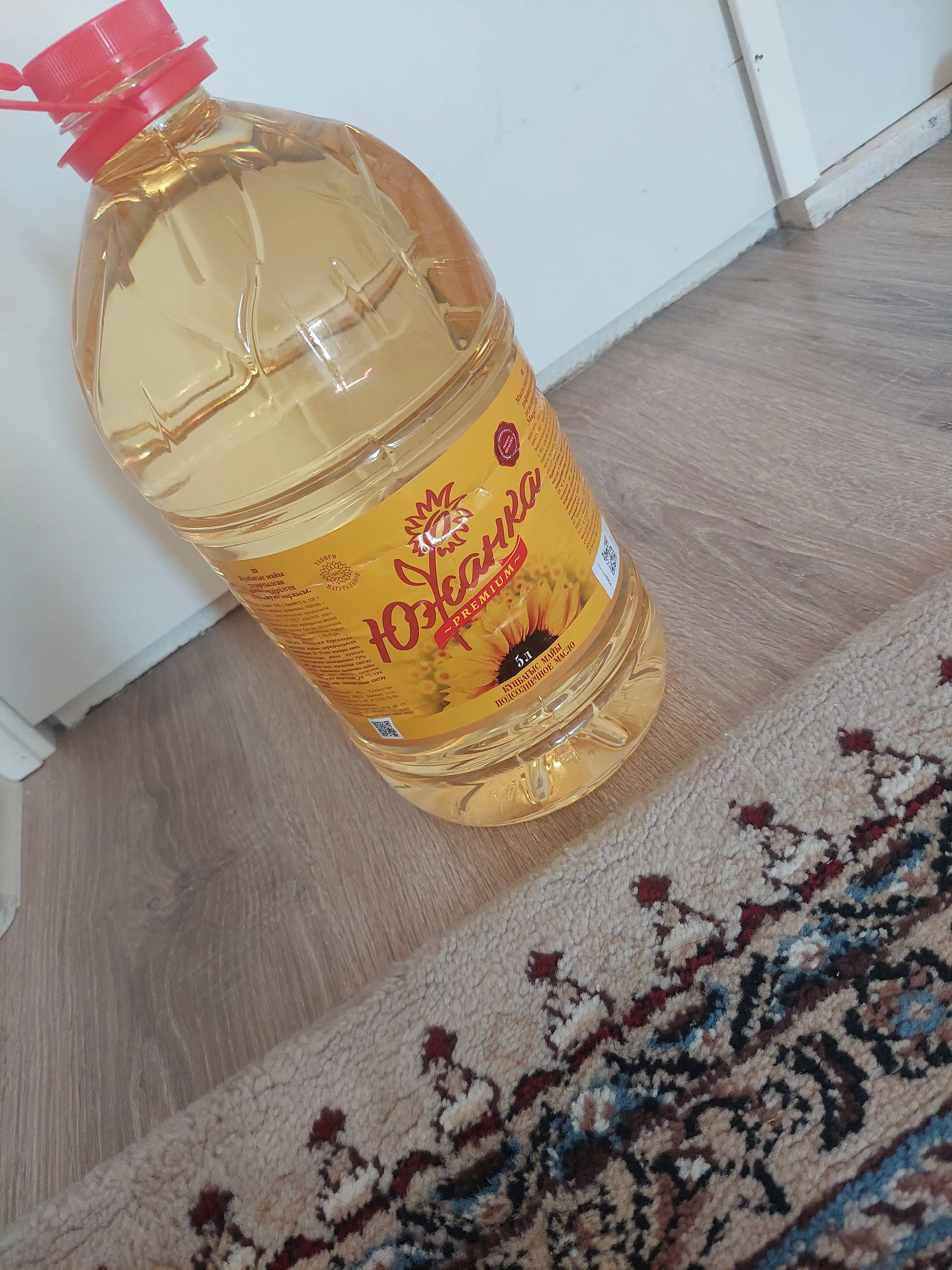 Yujanka kungaboqar yog‘i, 5 litr, 5x3 dona