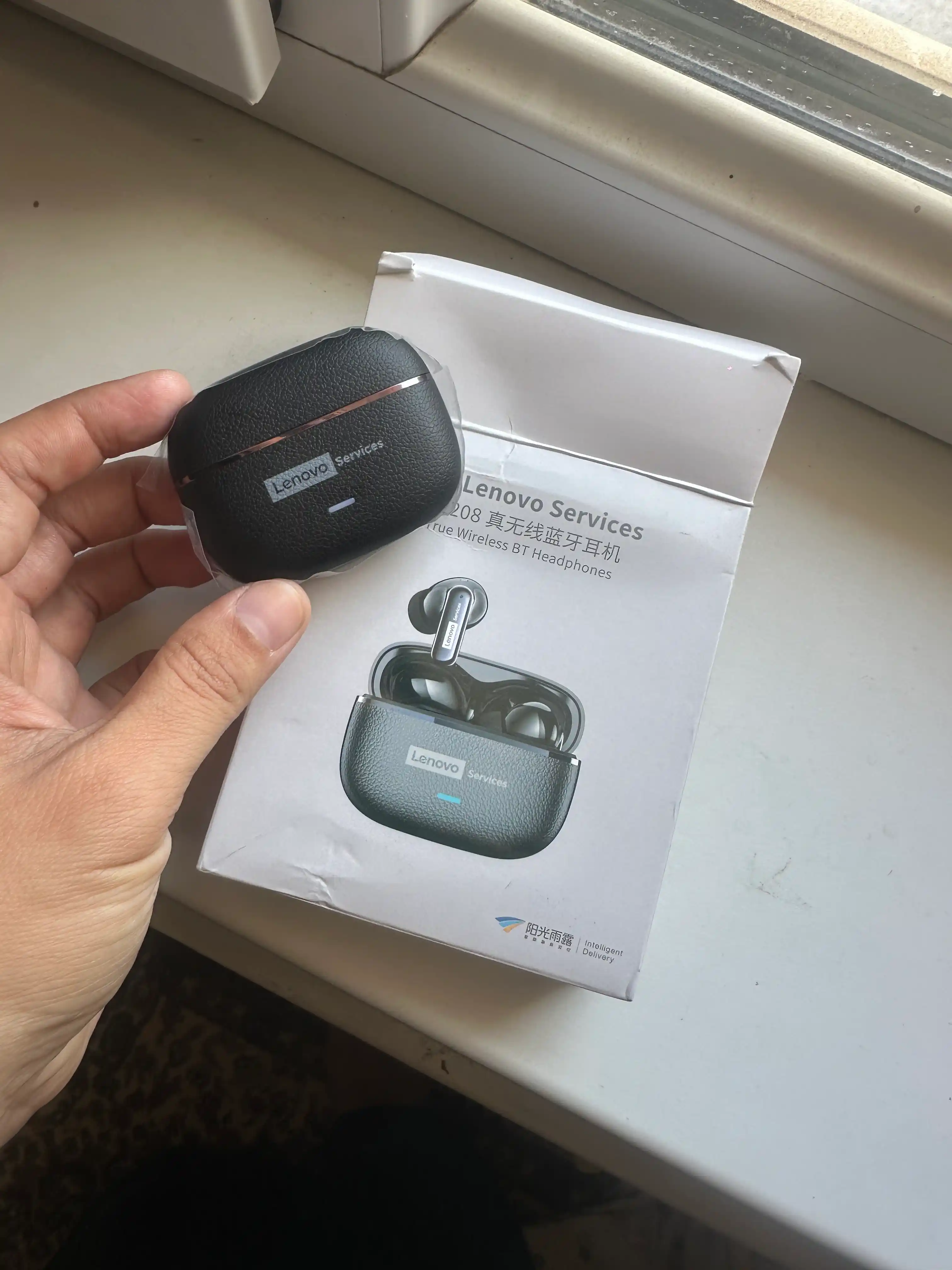 Lenovo LE208 simsiz quloqchinlar, bluetooth naushnik TWS, 24 soat