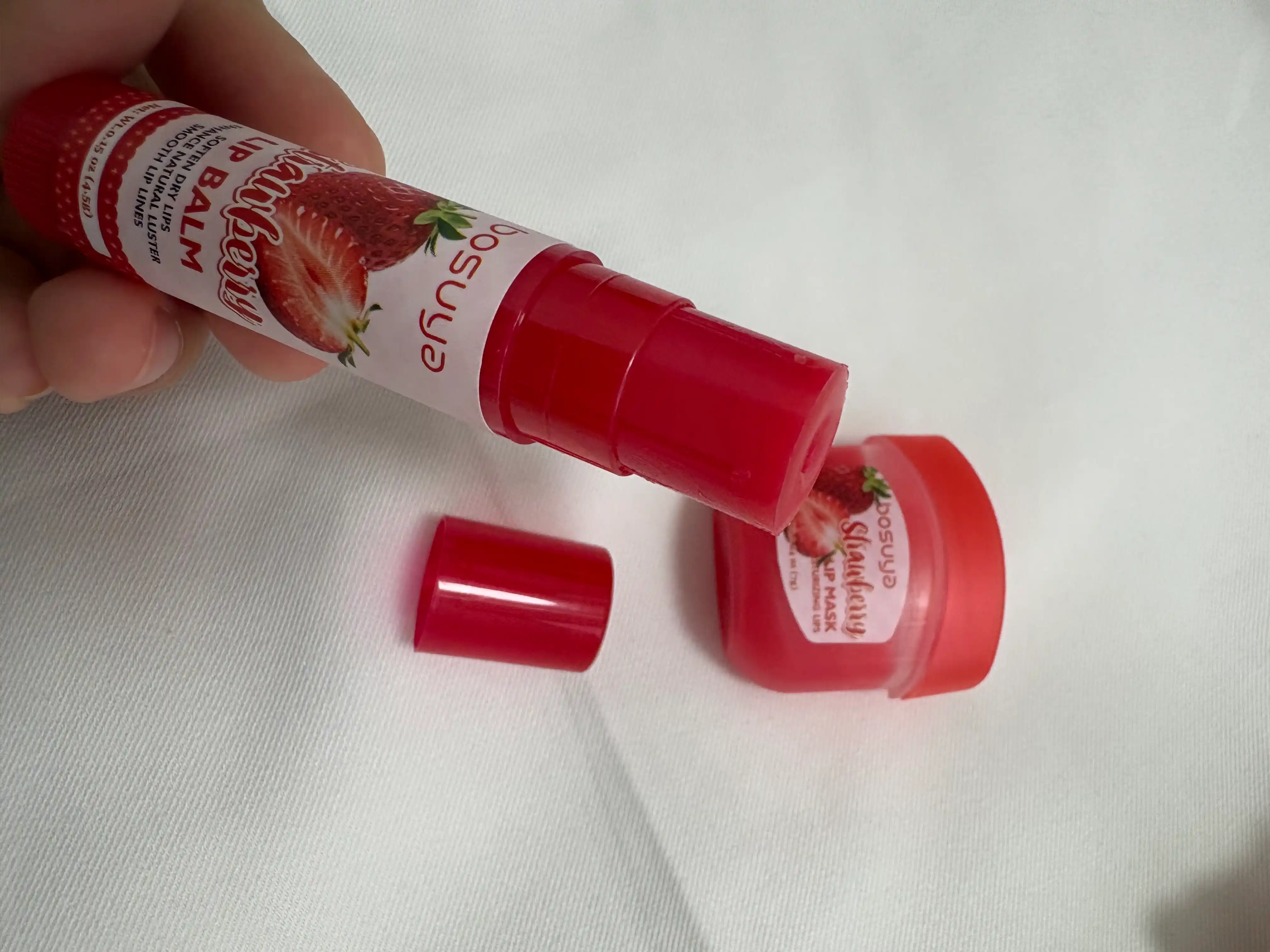 Lab balzami va niqobi 2 tasi 1 da, namlantiruvchi Lip Balm & Lip Mask, lab parvarishi