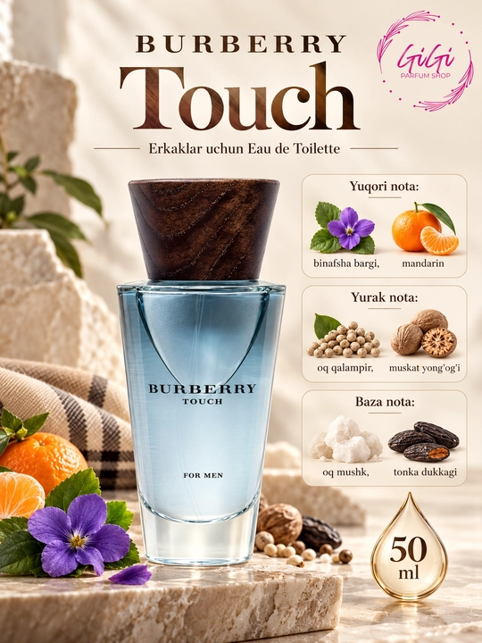 Burberry Touch, My Burberry, Her EDT atirlar - 