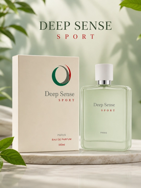 Deep Sense Sport Eau de Parfum, erkaklar uchun, 100 ml - 