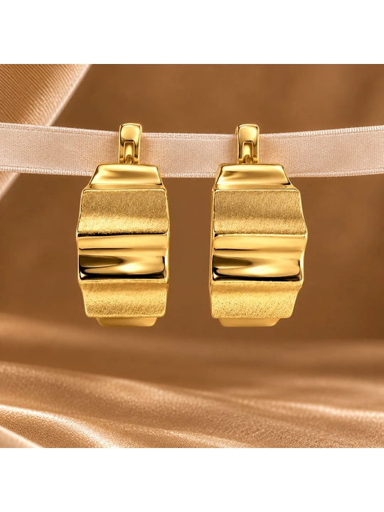 Золотые серьги Sofizar 585 пробы, 3,9 г, артикул 281001870