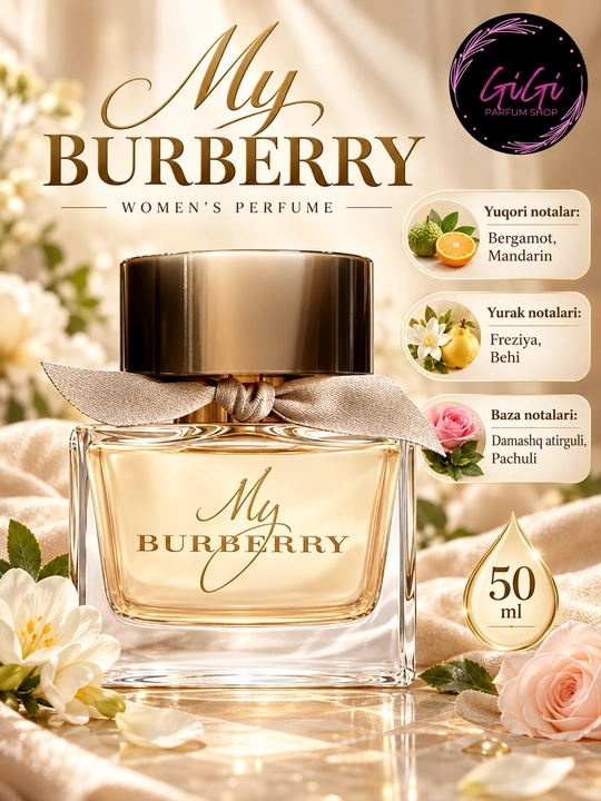 Burberry Touch, My Burberry, Her EDT atirlar - 