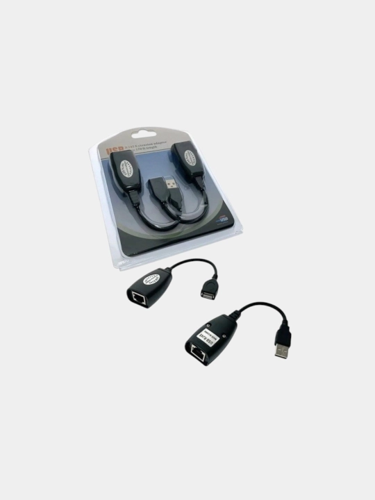 30-50 metrgacha USB signallarini uzatish uchun passiv USB uzatgich USB da RJ45 kengaytmasi