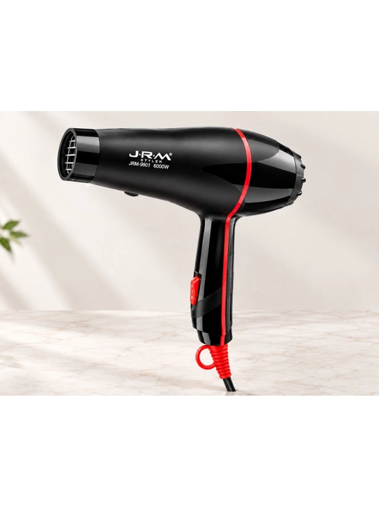 JRM Styler JRM-9901 — professional soch feni 6000 Vt, 2 ta nasadka, 3 xil harorat rejimi - 