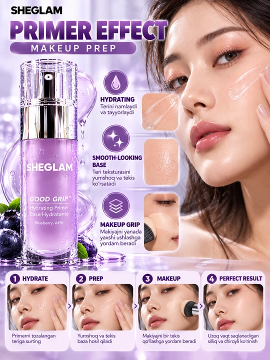 SHEGLAM Lasting Blur Lock Setting Spray — фиксирующий спрей для макияжа