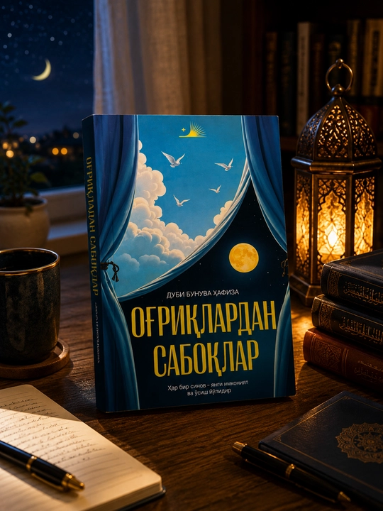 «Уроки боли» — Дуби Бунува Хафиза, духовно-просветительская и мотивационная книга, 150 стр