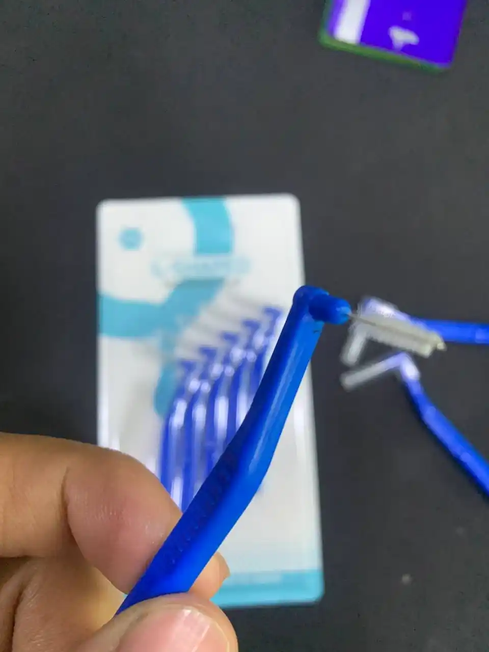 Tishlarni tozalash va breketlar uchun tishlararo yorshiklar,interdental cho‘tkalar, 5 dona