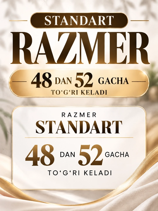 Ayollar uchun sportivkali va uzun yubkali dvoyka, razmer standart 48–52