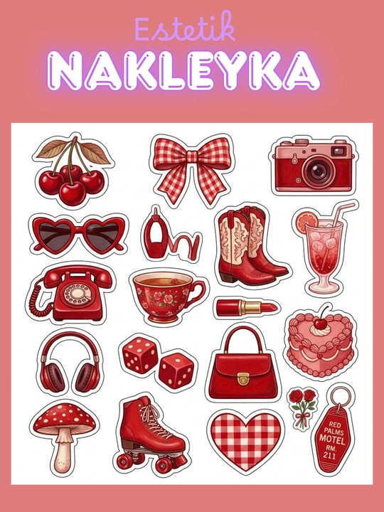 Стикеры, наклейки - 