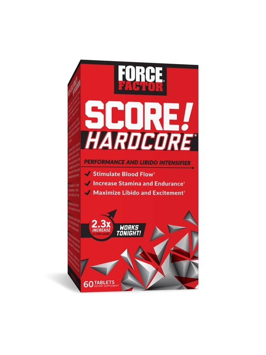 Force Factor Скор Хардкор для повышения либидо и производительности, 60 таблеток - 