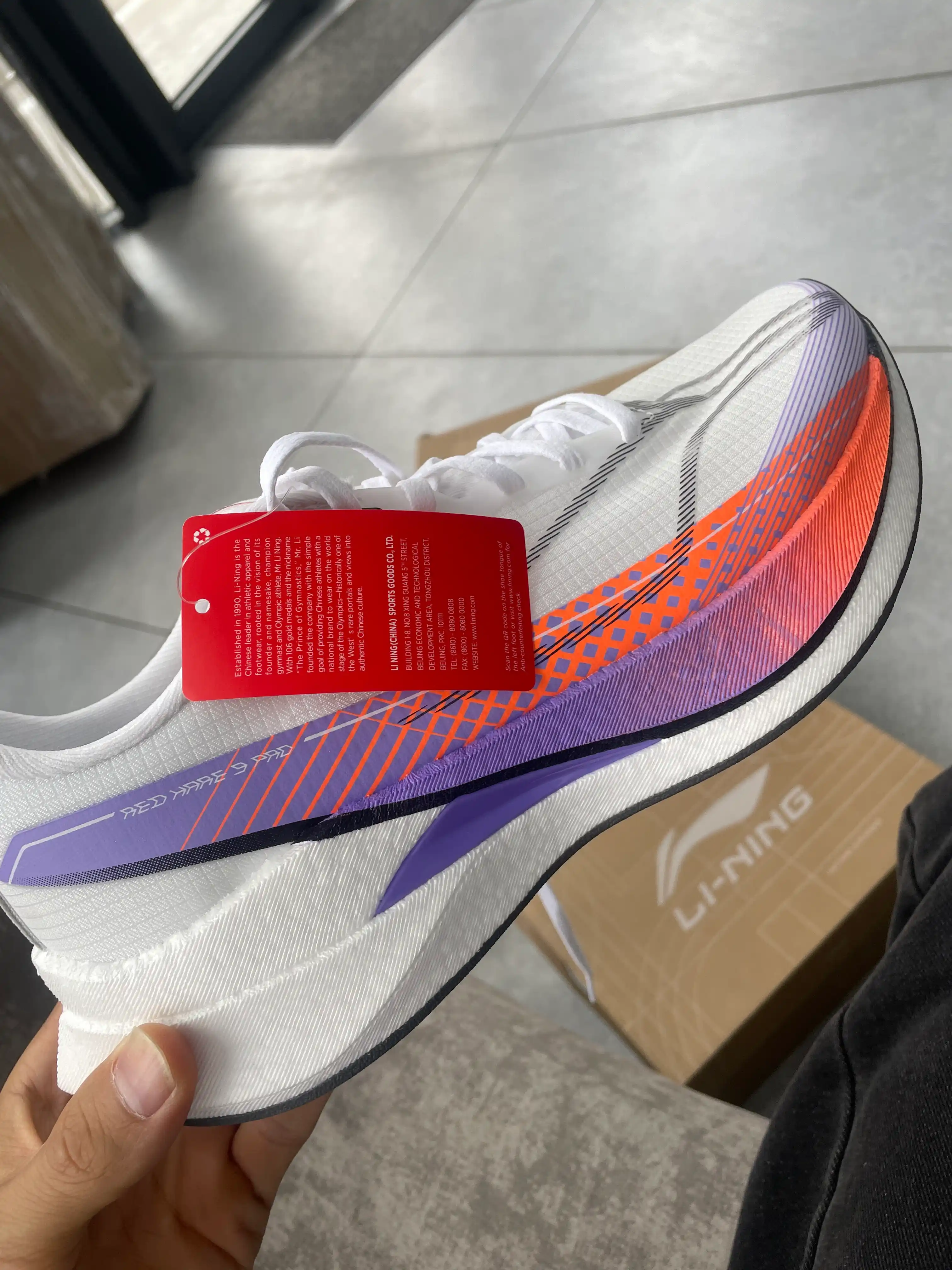 Li-Ning Red Hare 7 Pro yugurish poyabzali, BOOM amortizatsiyasi, yengil marafon poyabzali