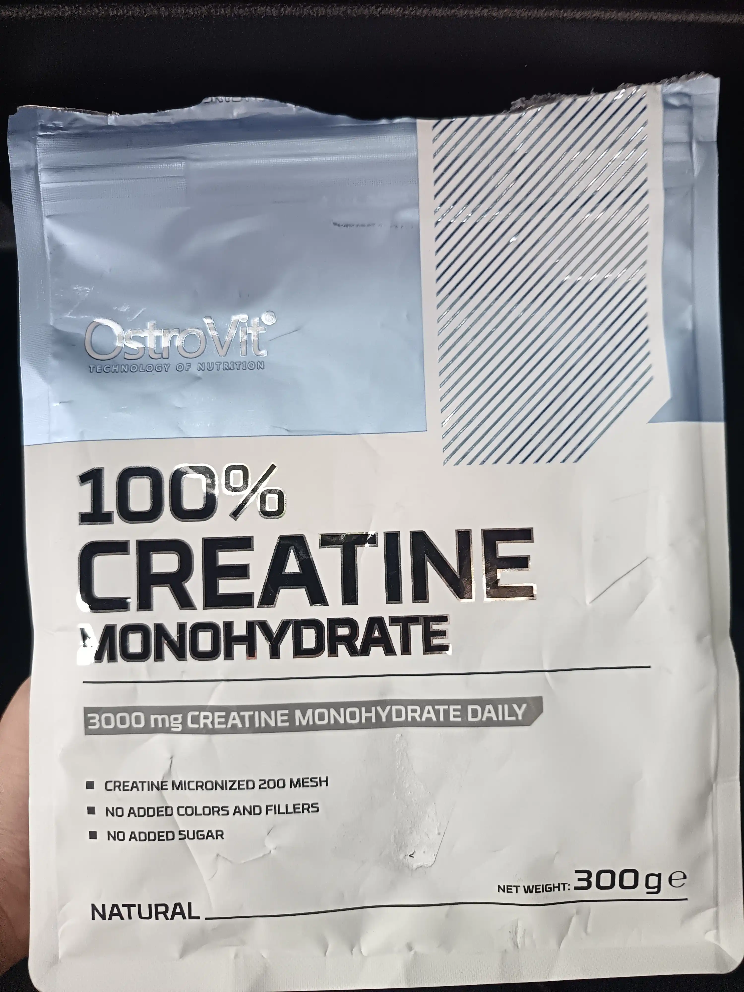 OstroVit Creatine monohydrate, креатин моногидрат порошок 300 гр