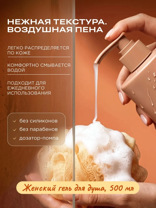 HELDI parfyumlangan dush geli, L'Imperatrice, Blanche, La sultane, Kirke, 500 ml