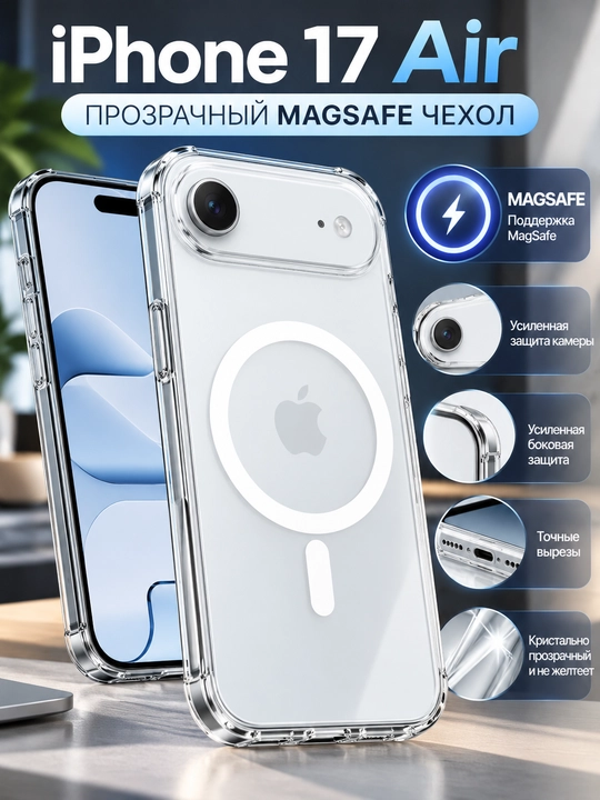 IPhone 17 Air smartfoni uchun gʻilof - 