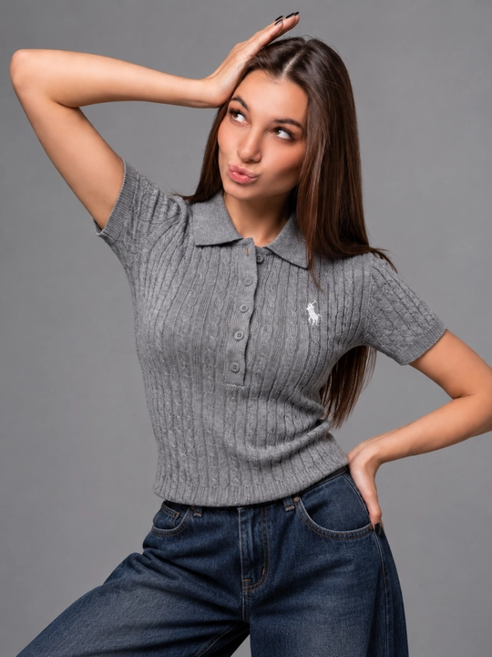 Поло, американка, топ, топик для девушек, женская кофта, поло, финка, топик