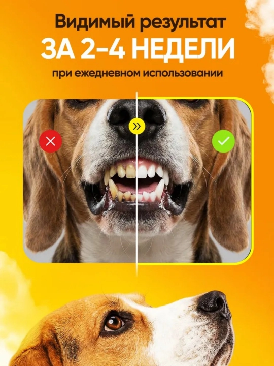 Щётки для зубов для кошек и собак, 10 штук