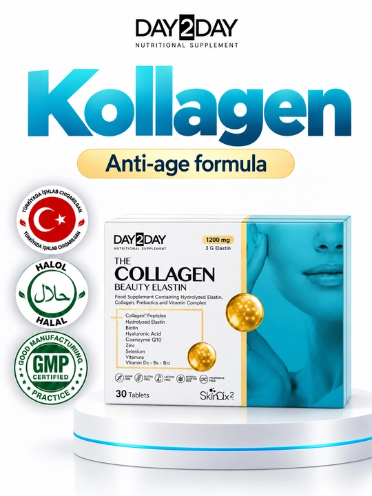 Ocean Collagen Beauty Elastin kollagen 5000 mg, elastin va gialuron kislotasi, №30, Halol - 