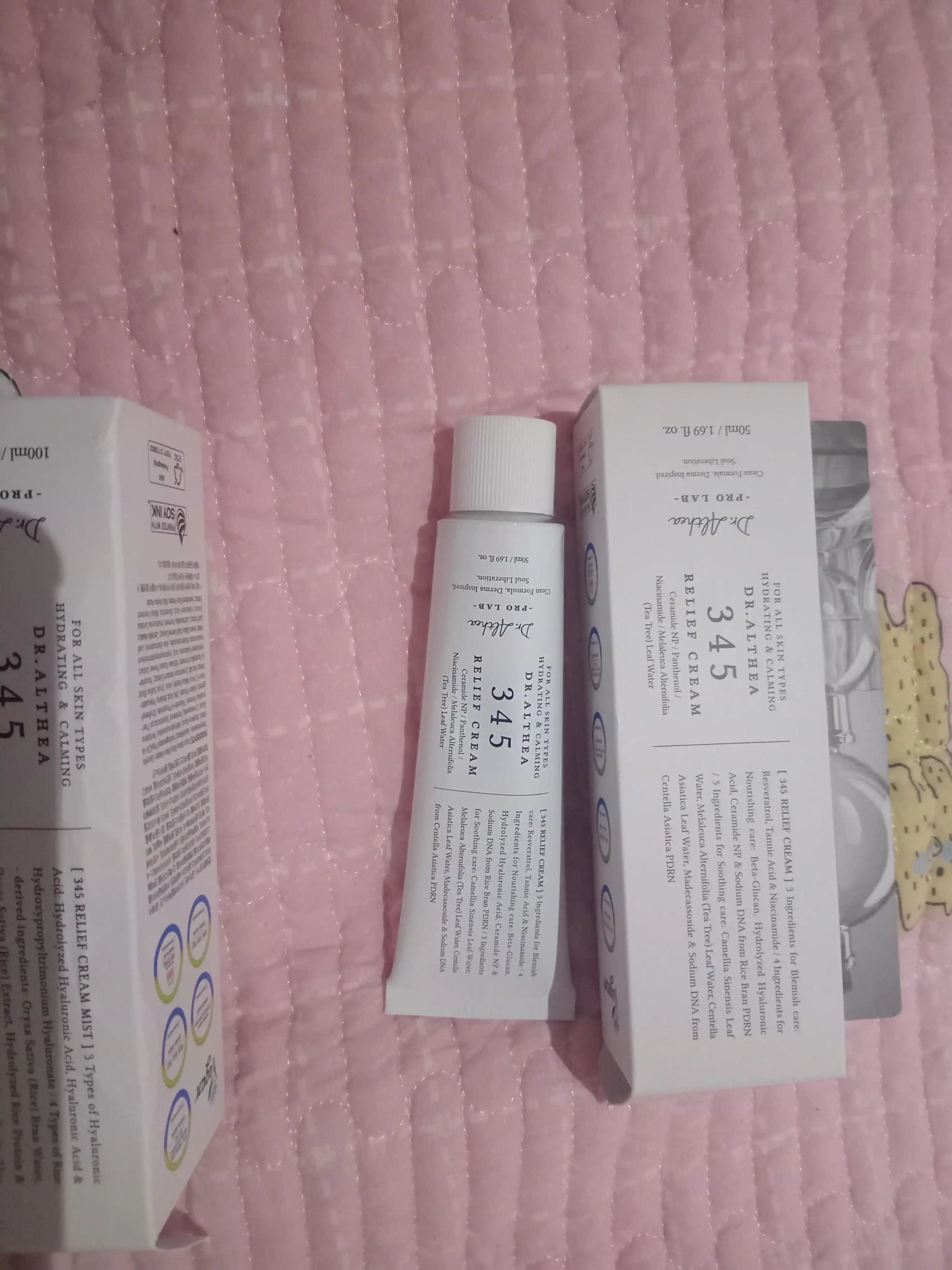 Dr. Althea 345 Relief Cream – успокаивающий крем для чувствительной и проблемной кожи, 50 мл