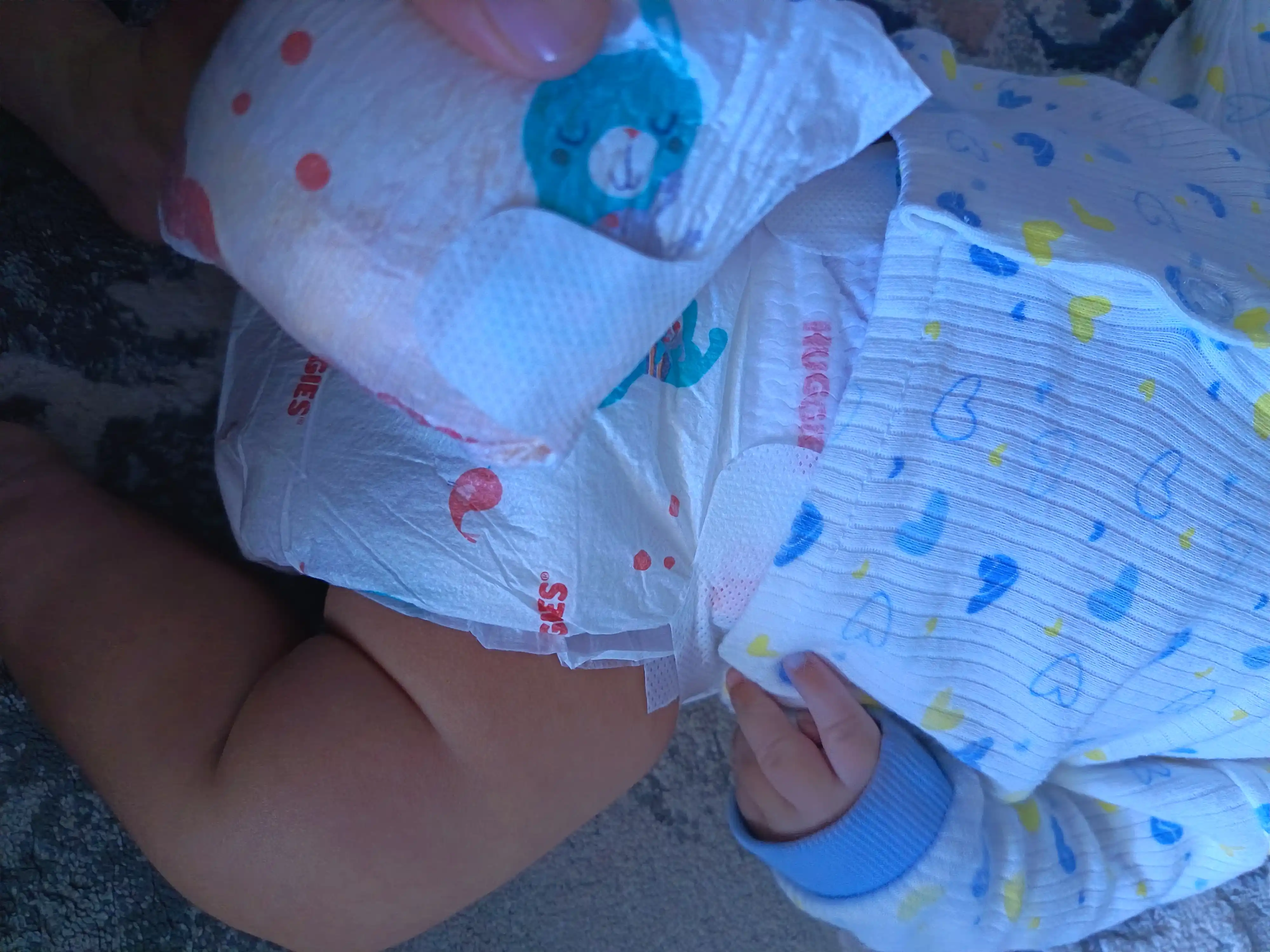 Huggies Classic tagliklari (4-9kg), 3-o'lcham,16 dona.