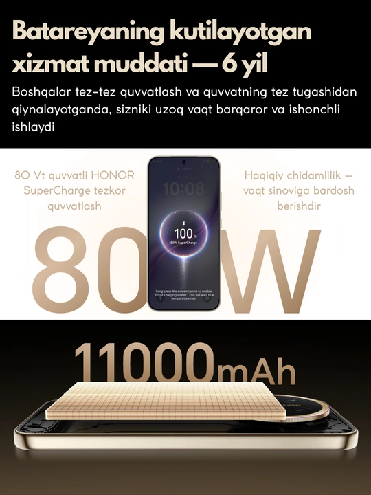 Smartfon HONOR X9e Pro 5G,11000mAh 80W,108MP Ultra OIS+EIS 4K Video, OLED ekran 1.5K 120Hz
