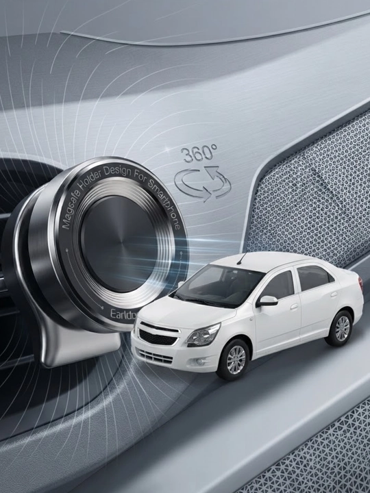 Chevrolet Cobalt uchun magnitli avtomobil telefon ushlagichi, 360° - 