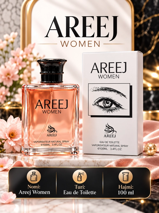 Areej Women nafis ayollar ifori, 100 ml