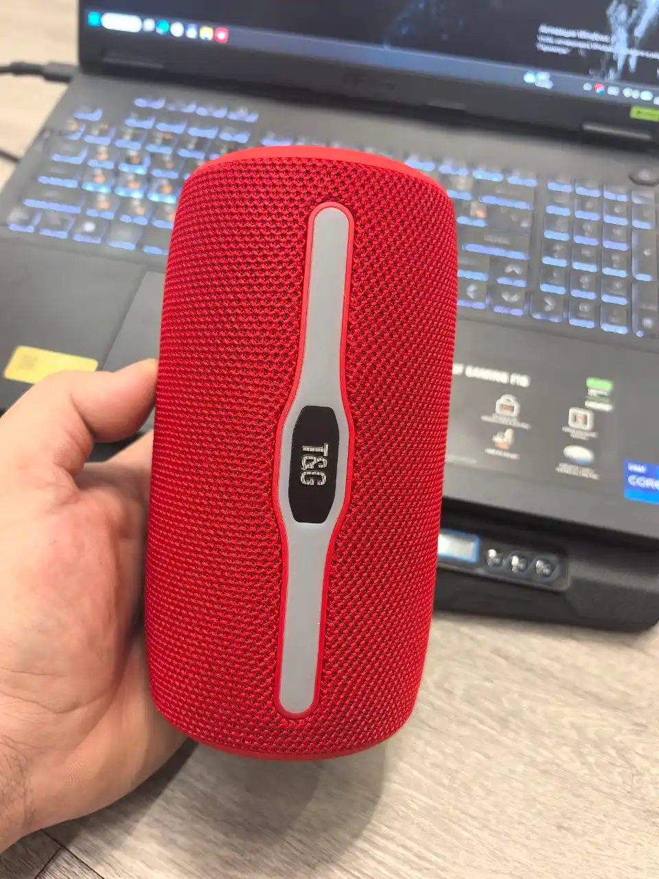 Uy, dam olish, va ofisda foydalanish uchun portativ LED Bluetooth kolonkasi TG-675