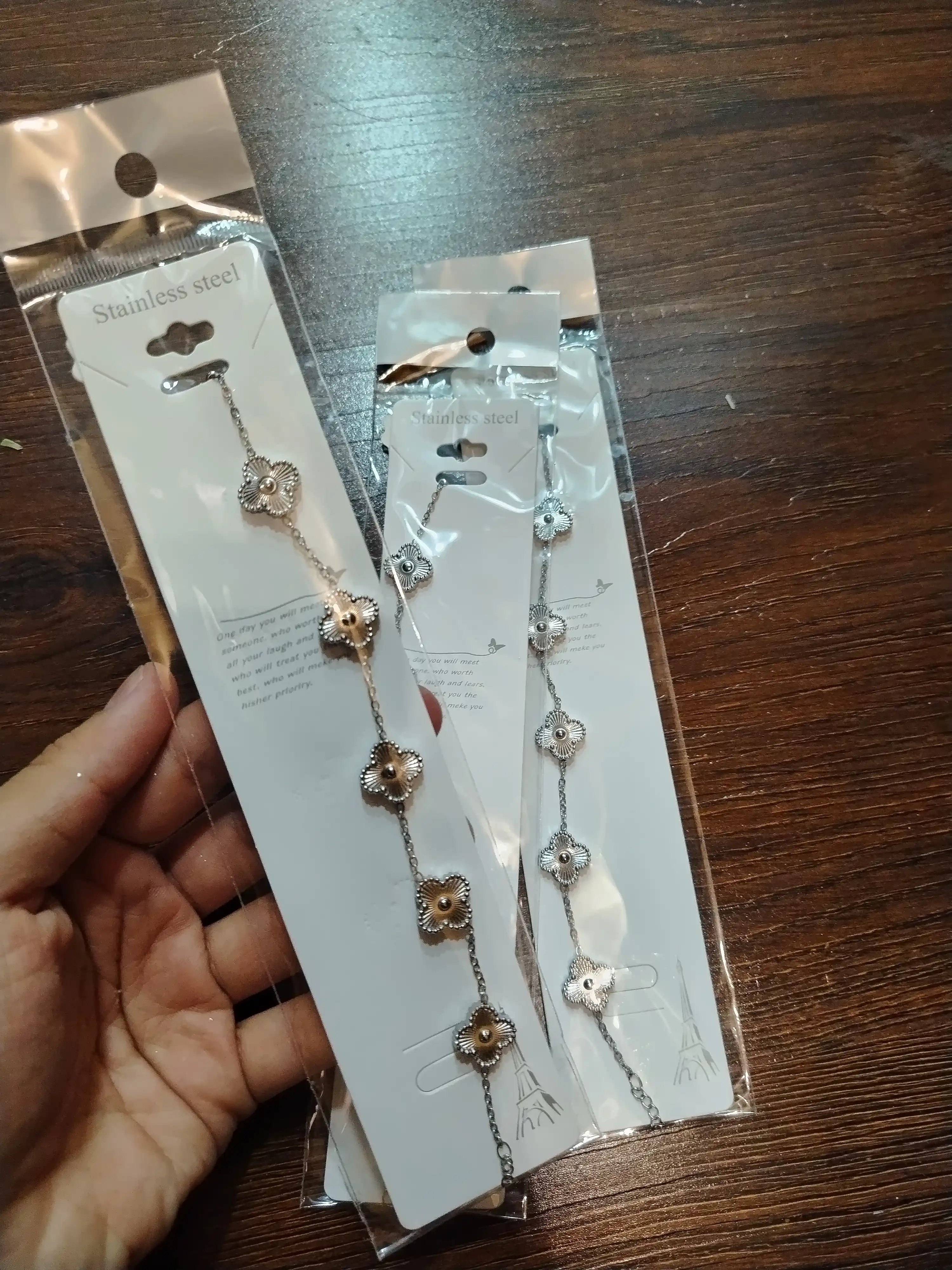 Браслеты для женщин и для девочек Clever, Van Cleef, не меняет цвет и не темнеет